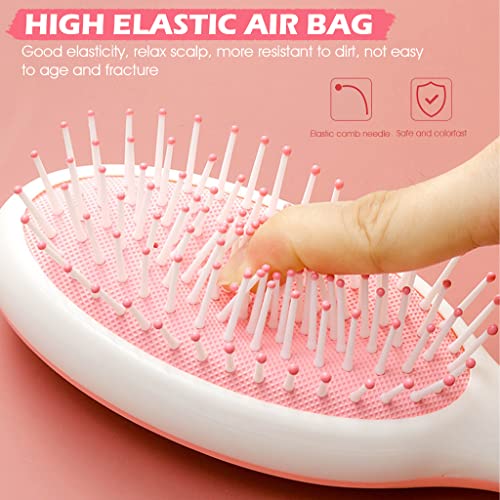 MAYCREATE Set of 3 Hair Comb for Women Girls Hair Brush Set Anti Static Scalp Massage Comb Hair Straightener Detangling Paddle Brush, Gift Box Packing (Pink) MAYCREATE Set of 3 Hair Comb for Women Girls Hair Brush Set Anti Static Scalp Massage Comb Hair Straightener Detangling Paddle Brush, Gift Box Packing (Pink)